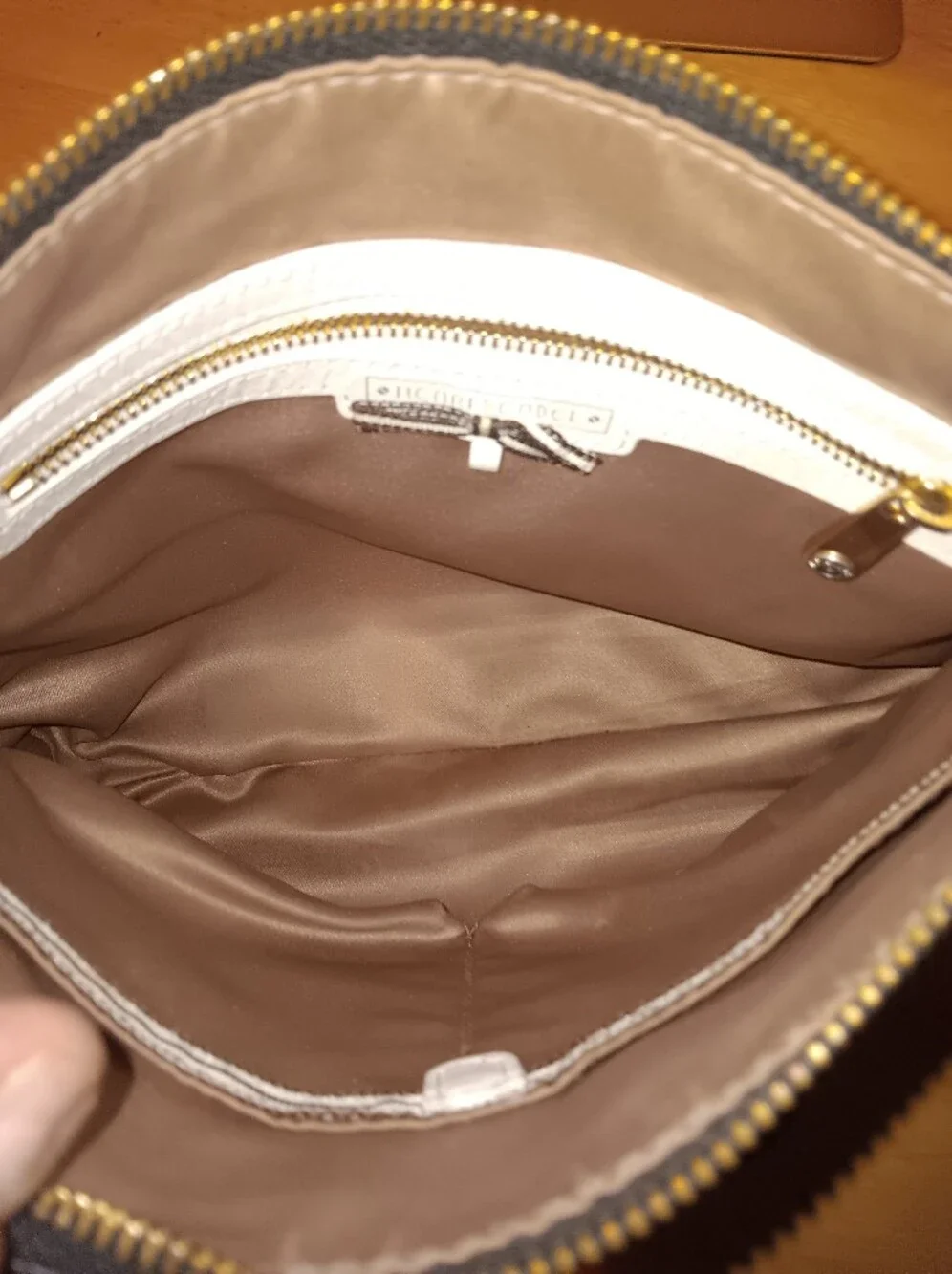 Henri Bendel Rare Color Leather Crossbody Bag With Charm